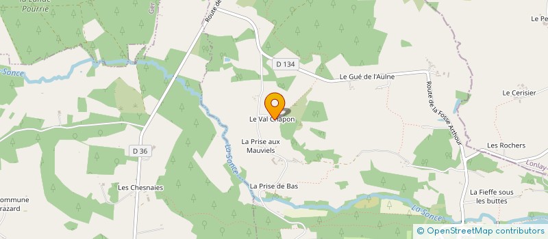 localisation de l'entreprise MADAME EFSTRATIA MAVROU  SAINT-GEORGES-DE-ROUELLEY