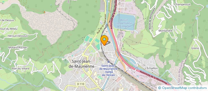 localisation de l'entreprise MADAME EGLANTINE AMEVET  SAINT-JEAN-DE-MAURIENNE