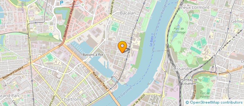 localisation de l'entreprise MADAME EGLANTINE ARES  BORDEAUX