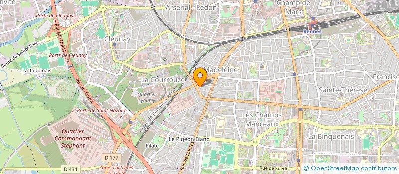 localisation de l'entreprise MADAME EGLANTINE AVISSE  LA LANDEC