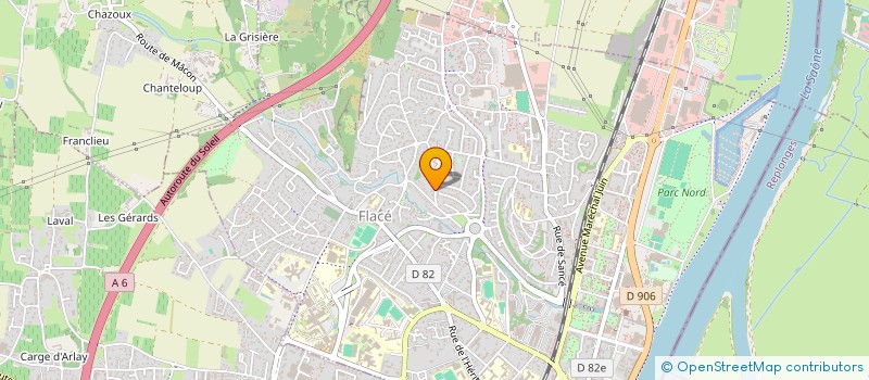 localisation de l'entreprise MADAME EGLANTINE BELUT à MACON