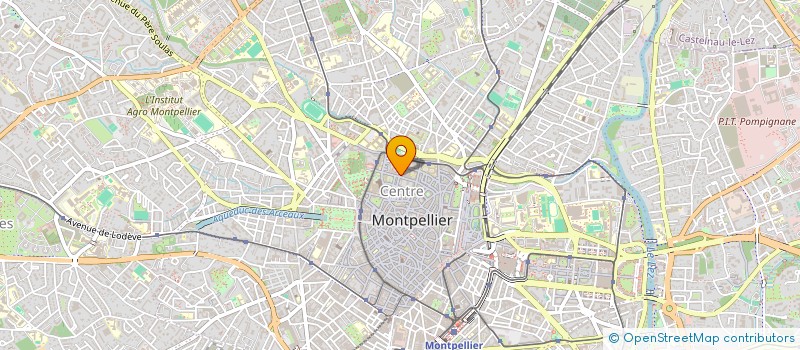 localisation de l'entreprise MADAME EGLANTINE CORE à MONTPELLIER