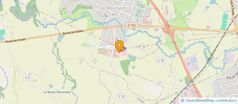 localisation de l'entreprise MADAME EGLANTINE COUGET  LA TESSOUALLE