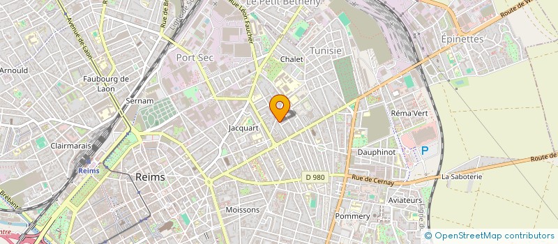 localisation de l'entreprise MADAME EGLANTINE DARGENT  REIMS