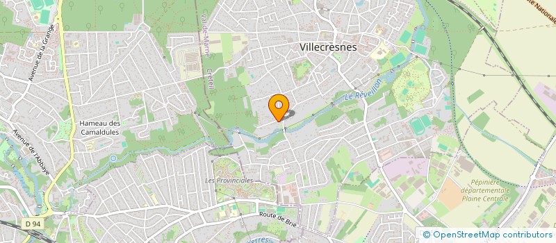 localisation de l'entreprise MADAME EGLANTINE DI LIEGGHIO  VILLECRESNES