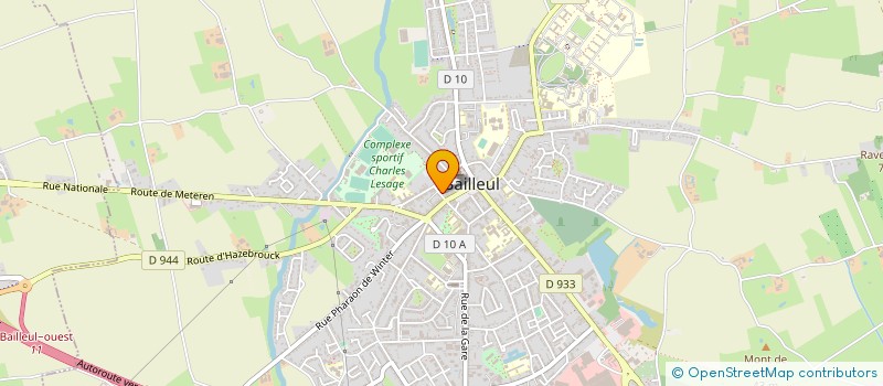 localisation de l'entreprise MADAME EGLANTINE GHESQUIERE à BAILLEUL
