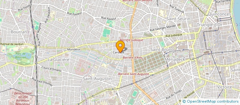 localisation de l'entreprise MADAME EGLANTINE GOUVERNEUR  BORDEAUX