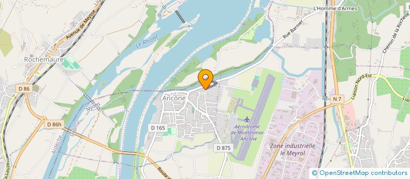 localisation de l'entreprise MADAME EGLANTINE JEANNINGROS  ANCONE