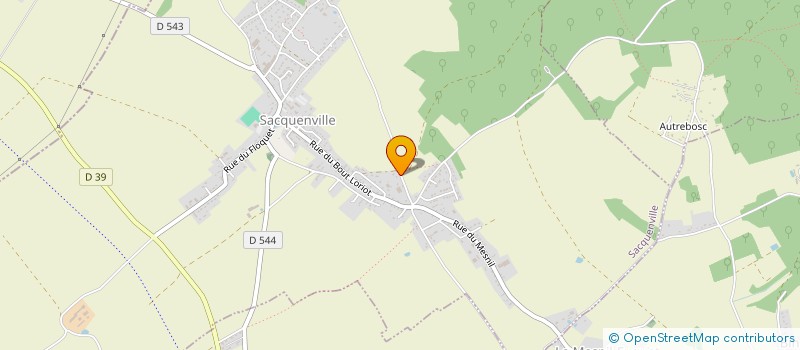 localisation de l'entreprise MADAME EGLANTINE KERIEL  SACQUENVILLE