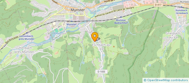 localisation de l'entreprise MADAME EGLANTINE KIENTZ  HOHROD