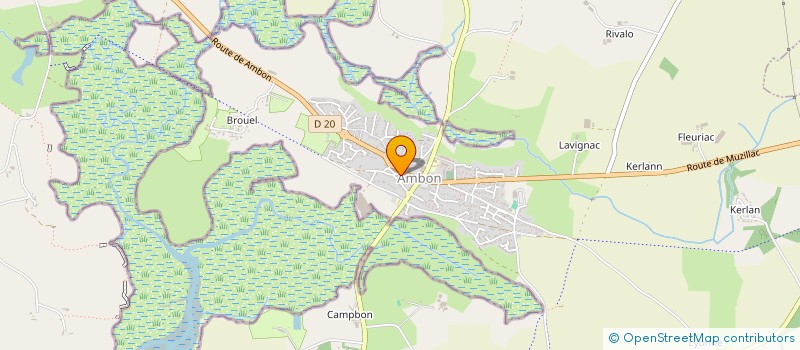 localisation de l'entreprise MADAME EGLANTINE LAHEY  AMBON