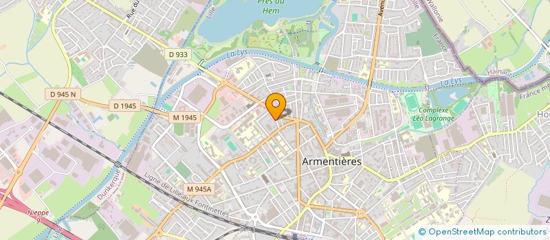 localisation de l'entreprise MADAME EGLANTINE LOGIE  ARMENTIERES