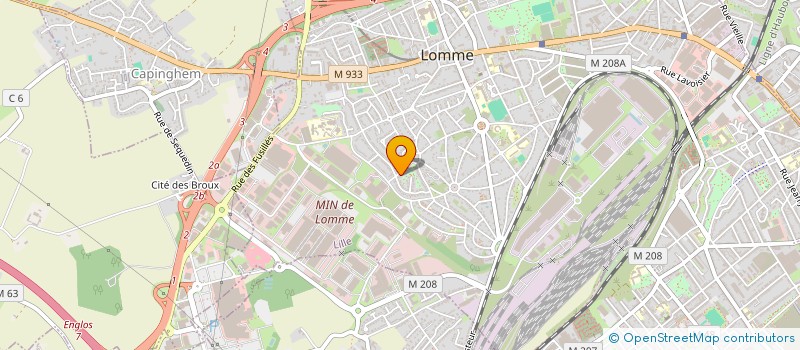 localisation de l'entreprise MADAME EGLANTINE MINART à LILLE