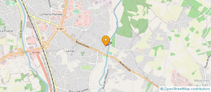 localisation de l'entreprise MADAME EGLANTINE PAGET  SAINT-HILAIRE-DE-BRETHMAS