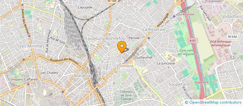 localisation de l'entreprise MADAME EGLANTINE TRILLAUD à TOULOUSE
