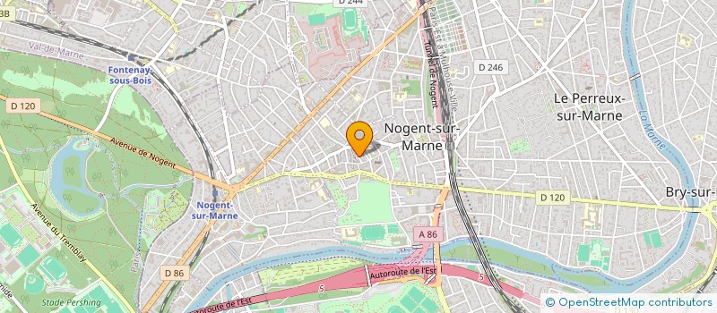 localisation de l'entreprise MADAME EGUDIO BAINELLA à NOGENT-SUR-MARNE