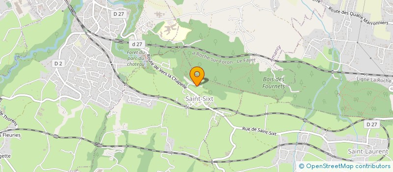 localisation de l'entreprise MADAME EGZONA AVDULI  SAINT-SIXT