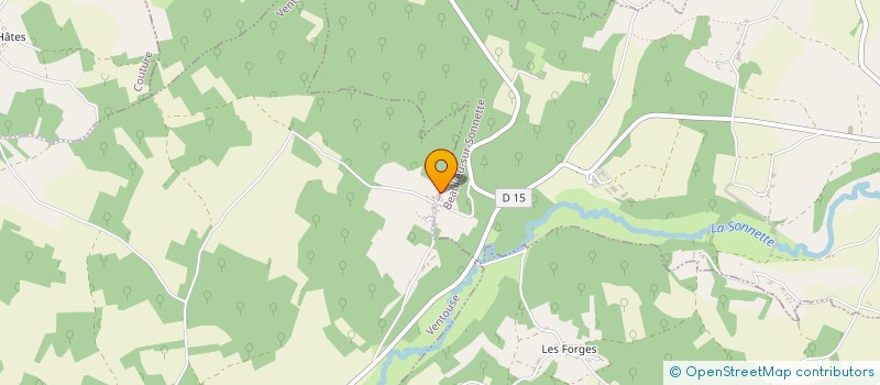 localisation de l'entreprise MADAME EIJA LEHESTO à BEAULIEU-SUR-SONNETTE