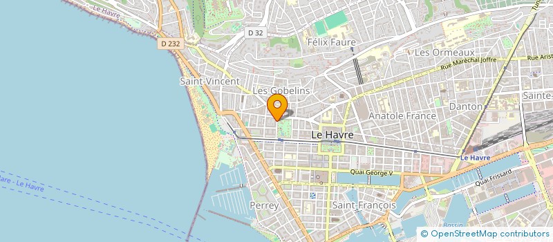 localisation de l'entreprise MADAME EIKO NAKAGOMI  LE HAVRE