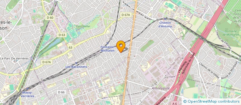 localisation de l'entreprise MADAME EIKO SEKINE à ANTONY