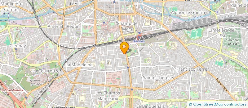 localisation de l'entreprise MADAME EILA MEUROU  RENNES