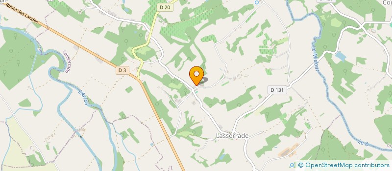 localisation de l'entreprise MADAME EILEEN COLE  LASSERRADE