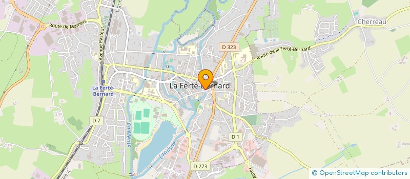 localisation de l'entreprise MADAME EILEEN MEHARRY  LA FERTE-BERNARD