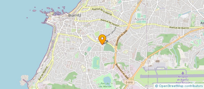 localisation de l'entreprise MADAME EILEEN PICCOLO à BIARRITZ