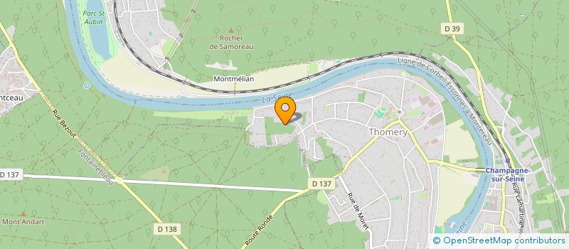 localisation de l'entreprise MADAME EILEEN SHANKS  THOMERY