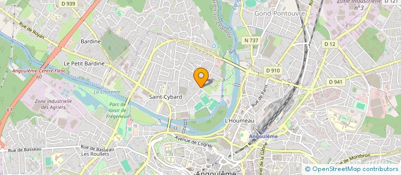 localisation de l'entreprise MADAME EILHAM ABDI à ANGOULEME