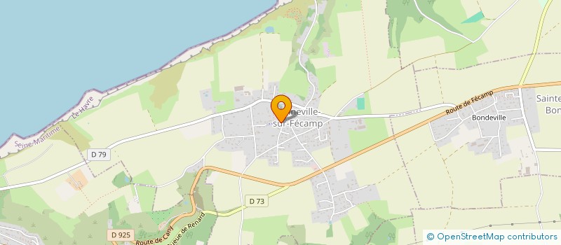 localisation de l'entreprise MADAME EINSTEINNE VAVISOA  SENNEVILLE-SUR-FECAMP