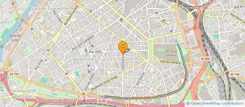 localisation de l'entreprise MADAME EIRINI GLYNATSI à LILLE