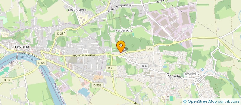 localisation de l'entreprise MADAME EIRINI KERAMA à REYRIEUX
