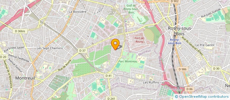 localisation de l'entreprise MADAME EIRINI ZOUMPOU à MONTREUIL