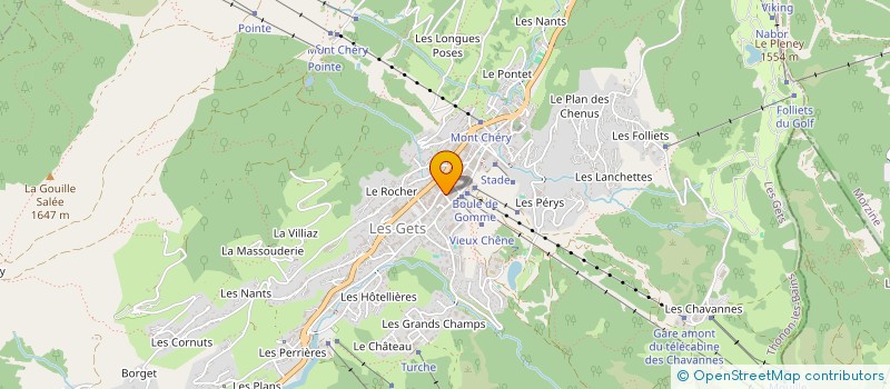 localisation de l'entreprise MADAME EITHME MCGREGOR à LES GETS