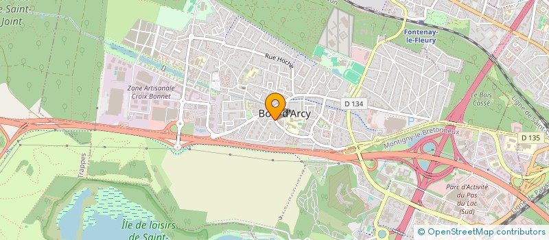 localisation de l'entreprise MADAME EJJA ARIOUA  BOIS-D'ARCY