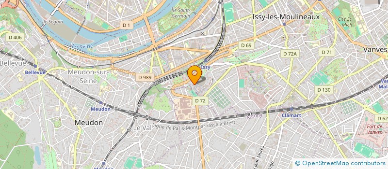 localisation de l'entreprise MADAME EKATERINA DROZDOVA à ISSY-LES-MOULINEAUX
