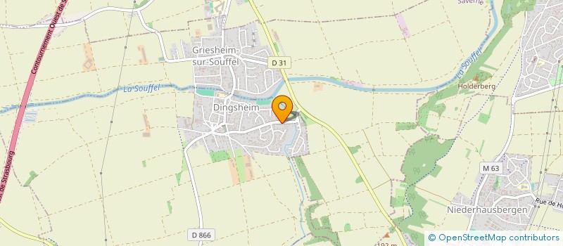 localisation de l'entreprise MADAME EKATERINA ERMAKOVA  DINGSHEIM