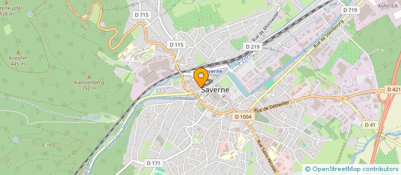 localisation de l'entreprise MADAME EKATERINA GAMINA  SAVERNE