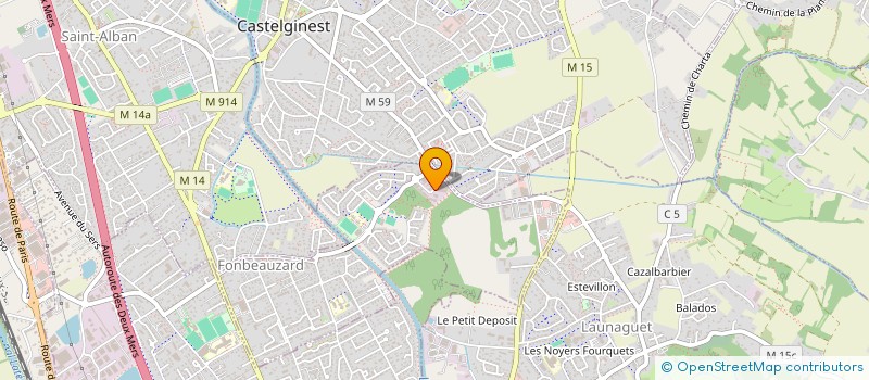 localisation de l'entreprise MADAME EKATERINA GAUSSORGUES  FONBEAUZARD