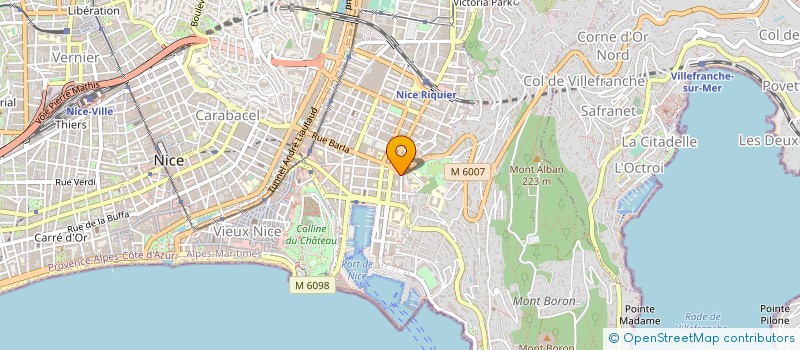 localisation de l'entreprise MADAME EKATERINA GOLOVA à NICE