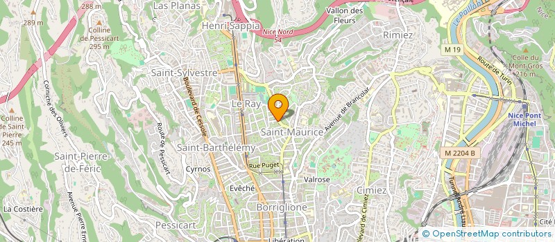localisation de l'entreprise MADAME EKATERINA GOLYCHEVA à NICE