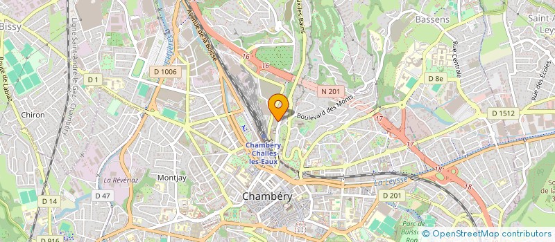 localisation de l'entreprise MADAME EKATERINA GOROKHOVA  CHAMBERY