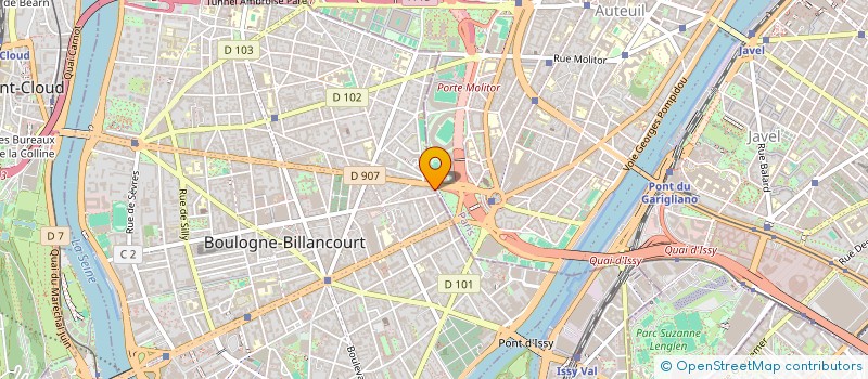 localisation de l'entreprise MADAME EKATERINA KANEVSKI à BOULOGNE-BILLANCOURT