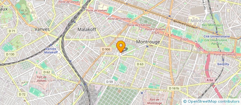 localisation de l'entreprise MADAME EKATERINA KARIPOVA à MONTROUGE