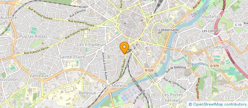localisation de l'entreprise MADAME EKATERINA KHMELNITSKAYA à LIMOGES