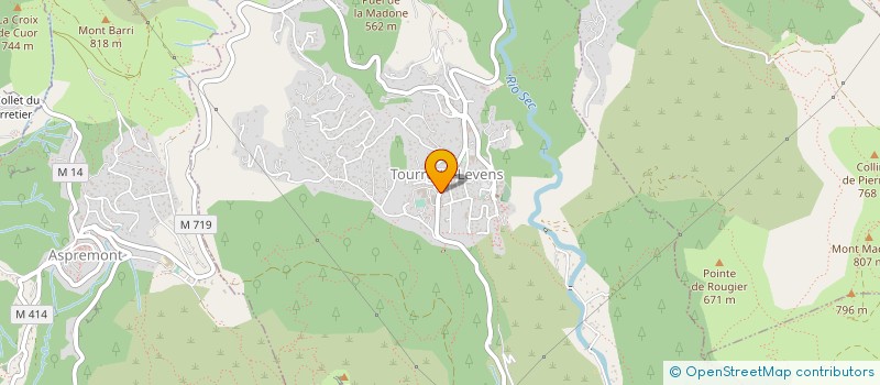 localisation de l'entreprise MADAME EKATERINA KHOREVA  TOURRETTE-LEVENS