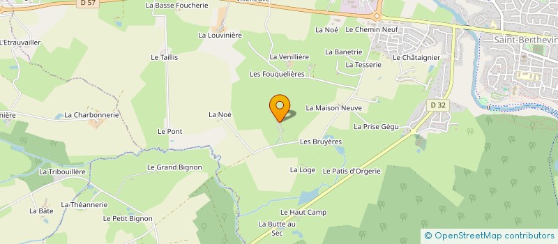 localisation de l'entreprise MADAME EKATERINA KLIMINA  ORIGNE