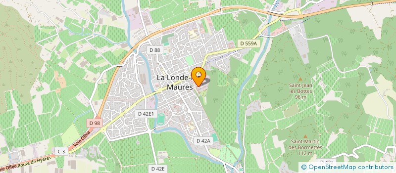 localisation de l'entreprise MADAME EKATERINA MAXIMOVA  LA LONDE-LES-MAURES