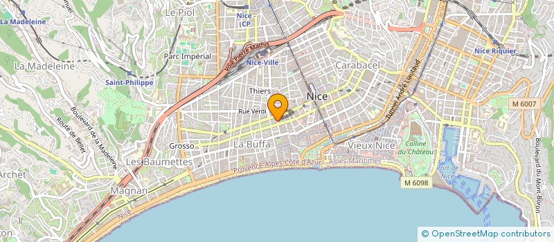 localisation de l'entreprise MADAME EKATERINA MIKHAILOVA à NICE